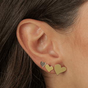 Trio Dourado de Coração Torto